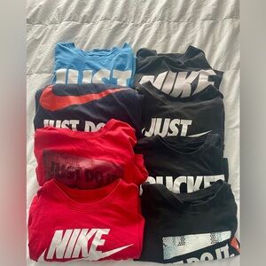 LOT of EIGHT Men’s NIKE T-Shirts